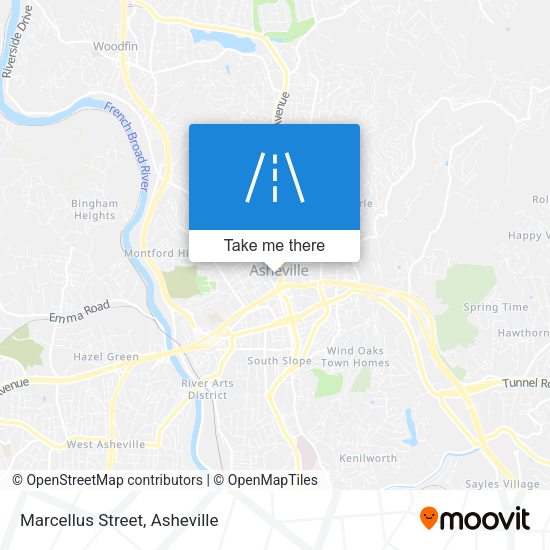 Marcellus Street map