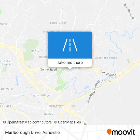 Marlborough Drive map