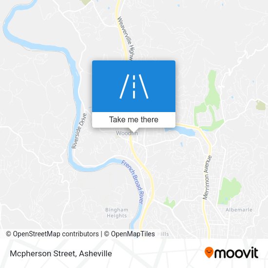 Mapa de Mcpherson Street