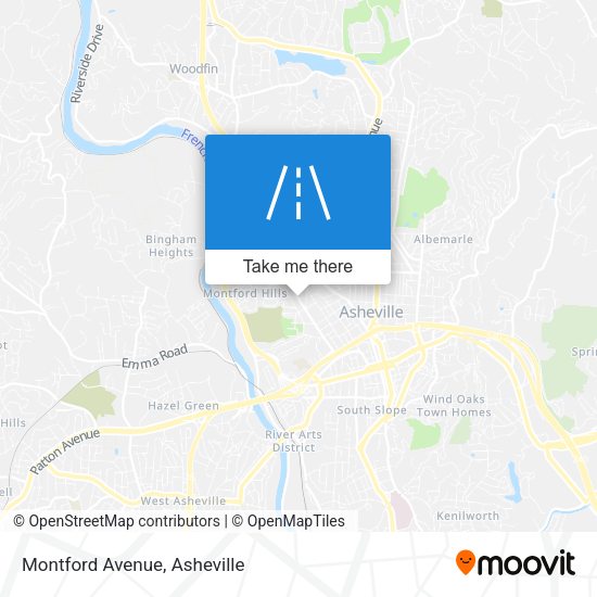 Mapa de Montford Avenue