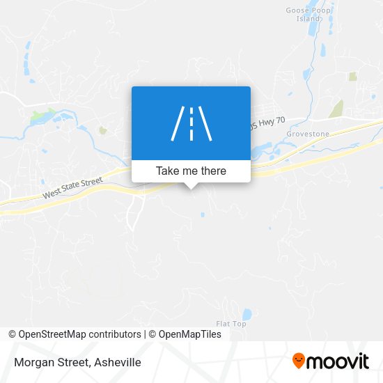 Morgan Street map