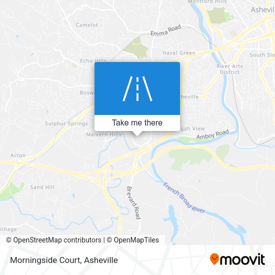Morningside Court map