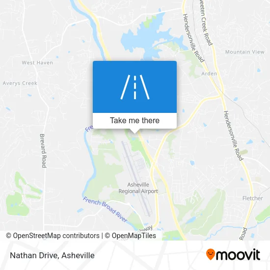 Nathan Drive map