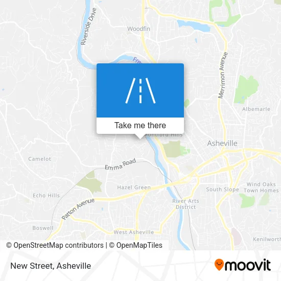 New Street map