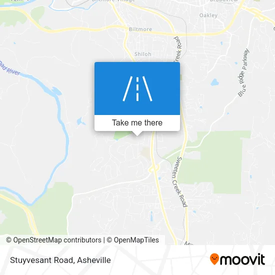 Stuyvesant Road map
