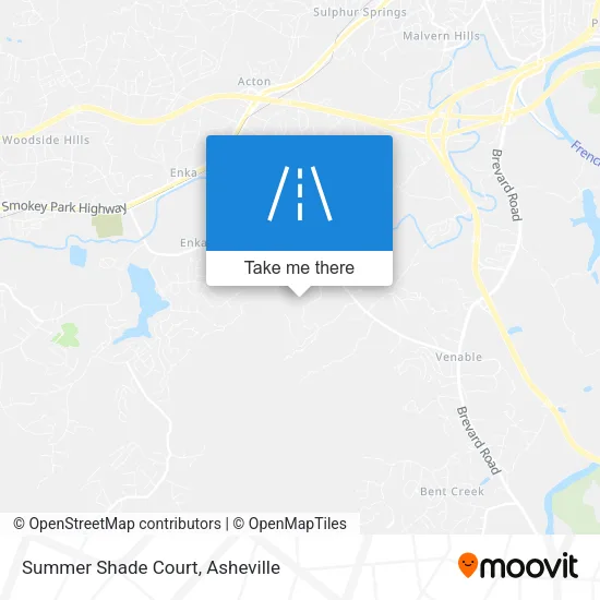 Summer Shade Court map