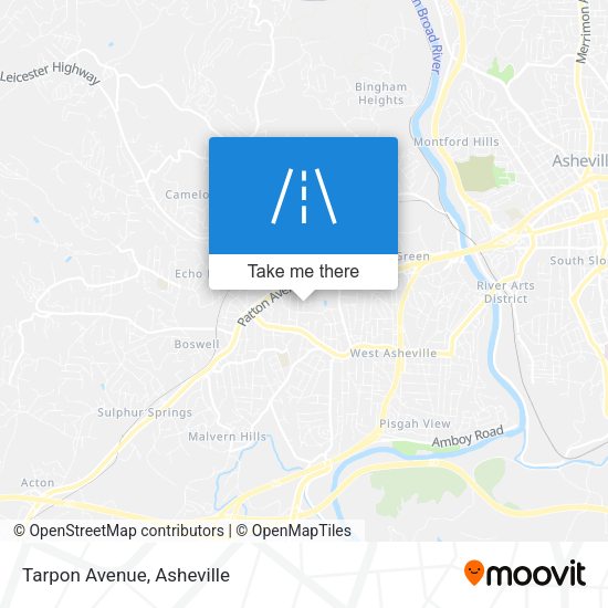 Mapa de Tarpon Avenue