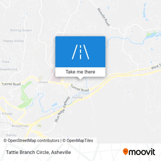Tattle Branch Circle map