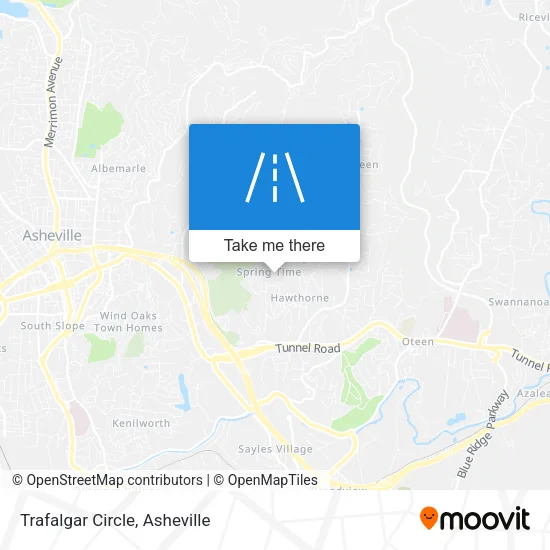 Trafalgar Circle map