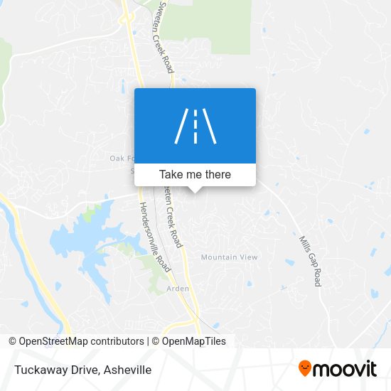 Mapa de Tuckaway Drive