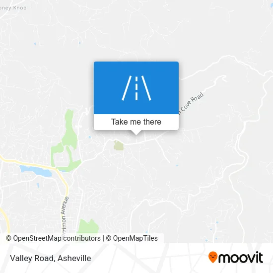 Valley Road map