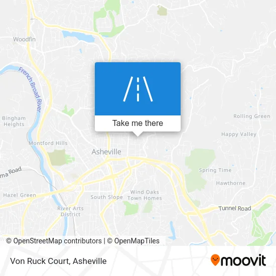 Von Ruck Court map