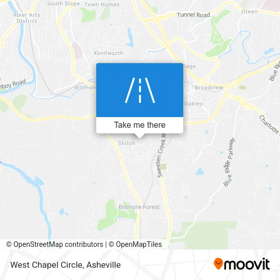 West Chapel Circle map