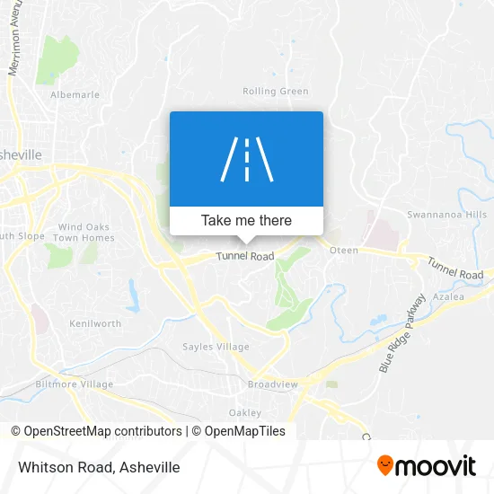 Whitson Road map