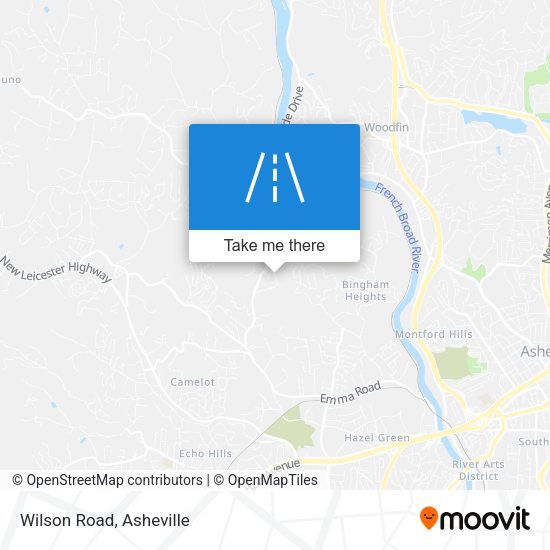 Mapa de Wilson Road