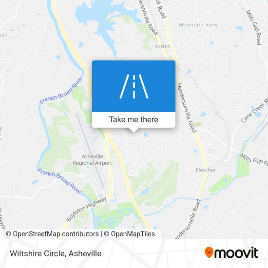 Wiltshire Circle map
