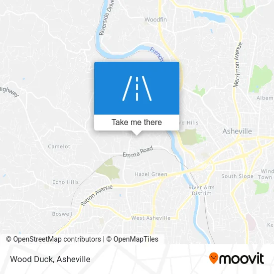 Wood Duck map