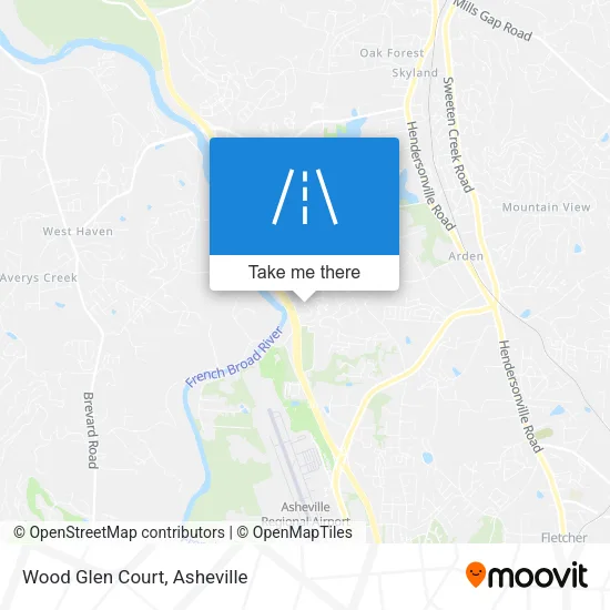Wood Glen Court map