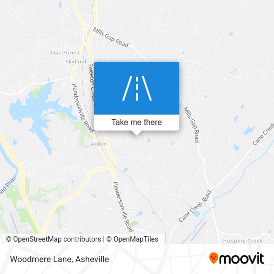 Mapa de Woodmere Lane