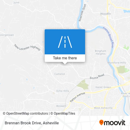 Mapa de Brennan Brook Drive