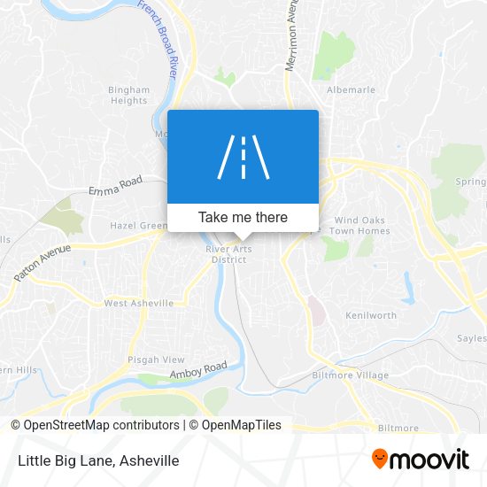 Mapa de Little Big Lane