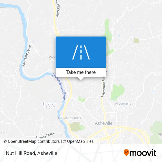 Mapa de Nut Hill Road