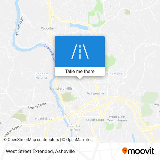 West Street Extended map