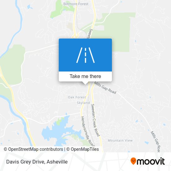 Mapa de Davis Grey Drive