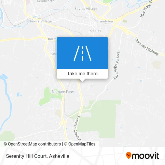 Mapa de Serenity Hill Court