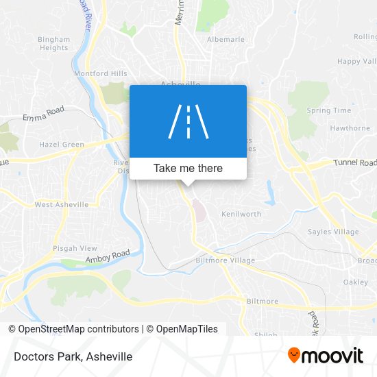 Mapa de Doctors Park