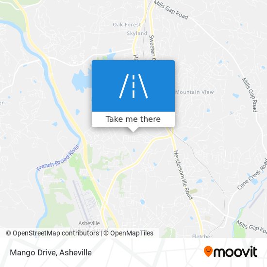 Mango Drive map