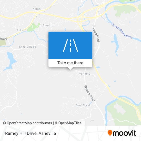 Ramey Hill Drive map