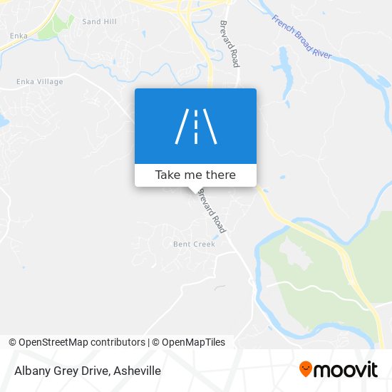 Mapa de Albany Grey Drive