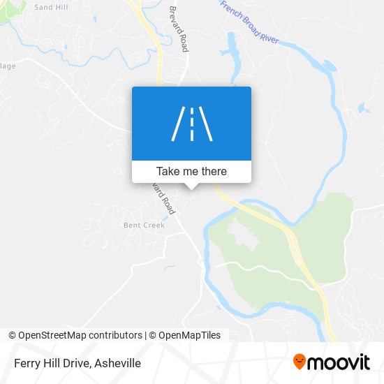 Ferry Hill Drive map