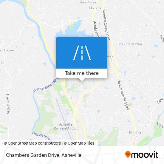 Chambers Garden Drive map