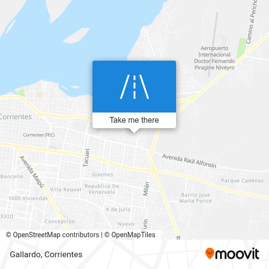 Gallardo map