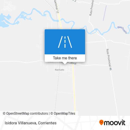 Isidora Villanueva map