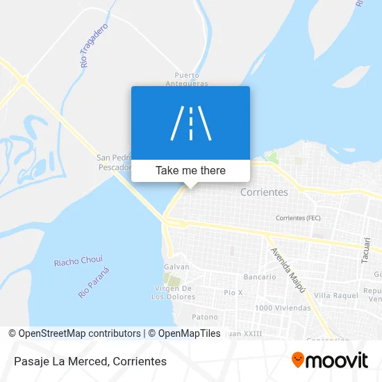 Pasaje La Merced map