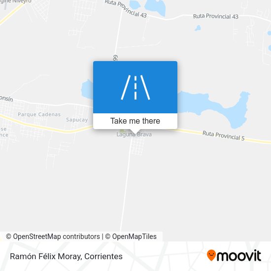 Ramón Félix Moray map