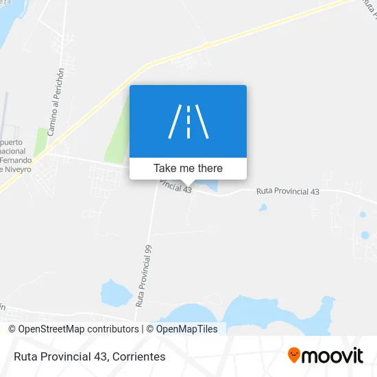 Ruta Provincial 43 map