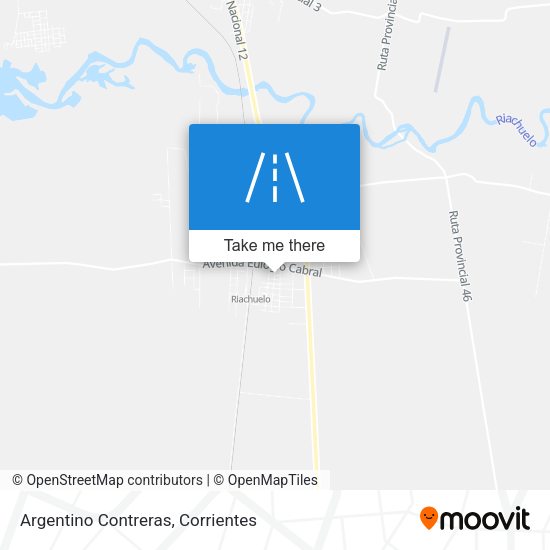 Argentino Contreras map