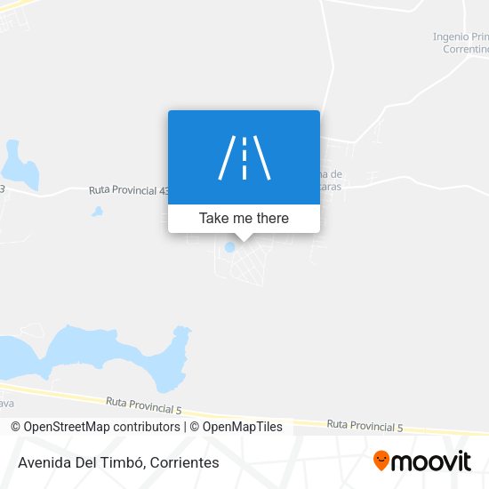 Mapa de Avenida Del Timbó