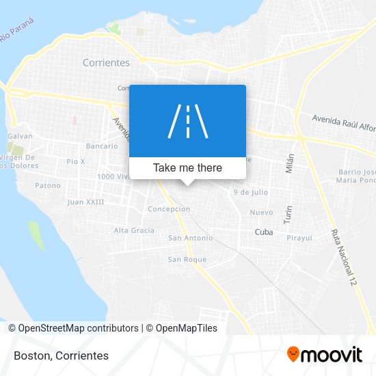 Boston map