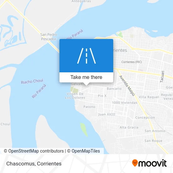 Chascomus map