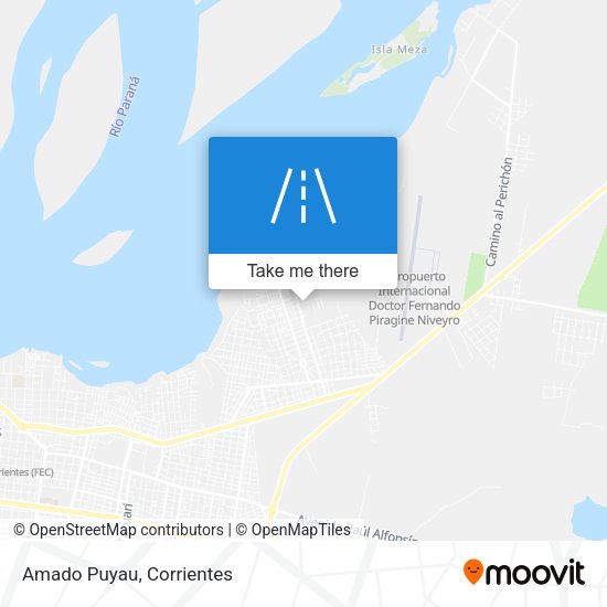 Mapa de Amado Puyau