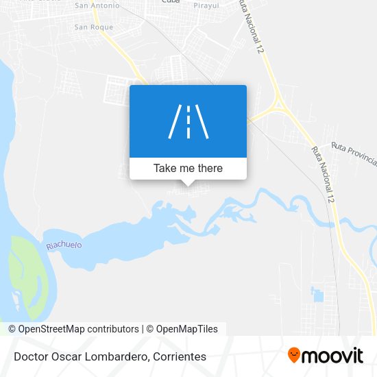 Mapa de Doctor Oscar Lombardero