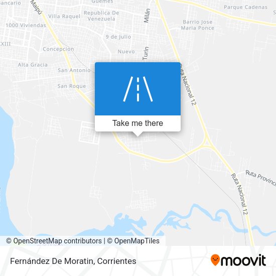 Fernández De Moratin map