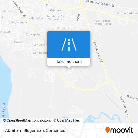 Abraham Blugerman map