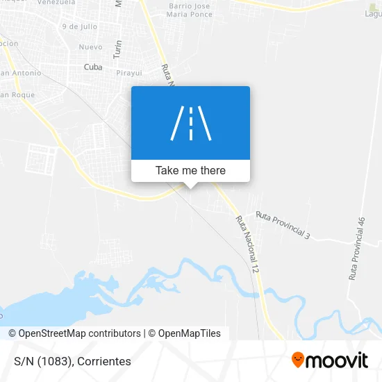 S/N (1083) map