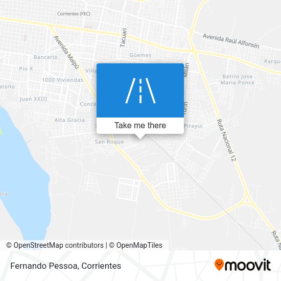 Mapa de Fernando Pessoa